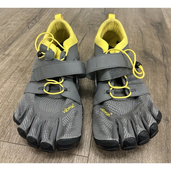 Vibram Mens FiveFingers V Train 2.0 Shoes Gray Yellow 49 EU 13-14 US main image 9